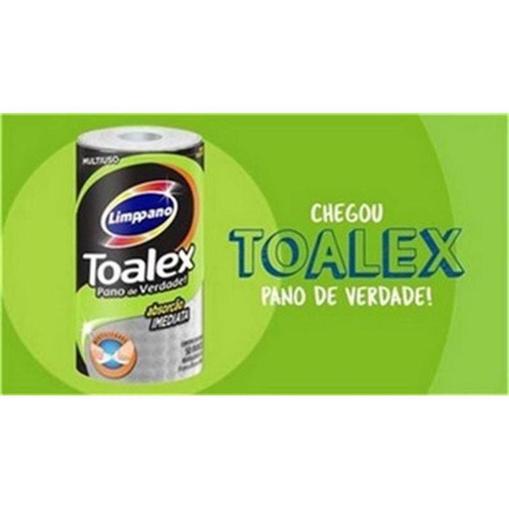 Toalex pano Limppano rolo 50 panos 21x20