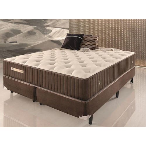 imagem-Colchão Casal Queen Size Ecoflex Sensazione 1,58x1,98cm - Marrom