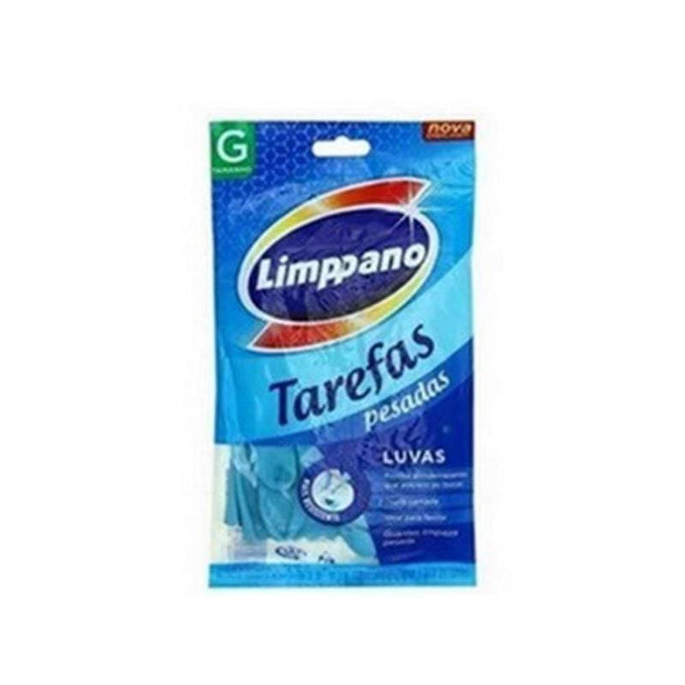 Luva tarefas pesadas G Limppano azul