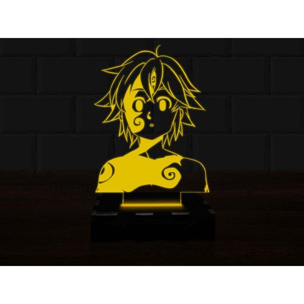 Mousepad Nanatsu no Taizai Meliodas Sete Pecados Capitais