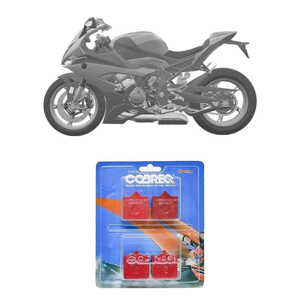Pastilha Freio Dianteira Cobreq N 1810 BMW S 1000 RR 2009-