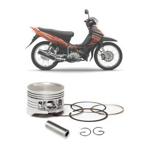 Jogo Anel Pistão Metal Leve DA.9198.00 Yamaha Crypton 105