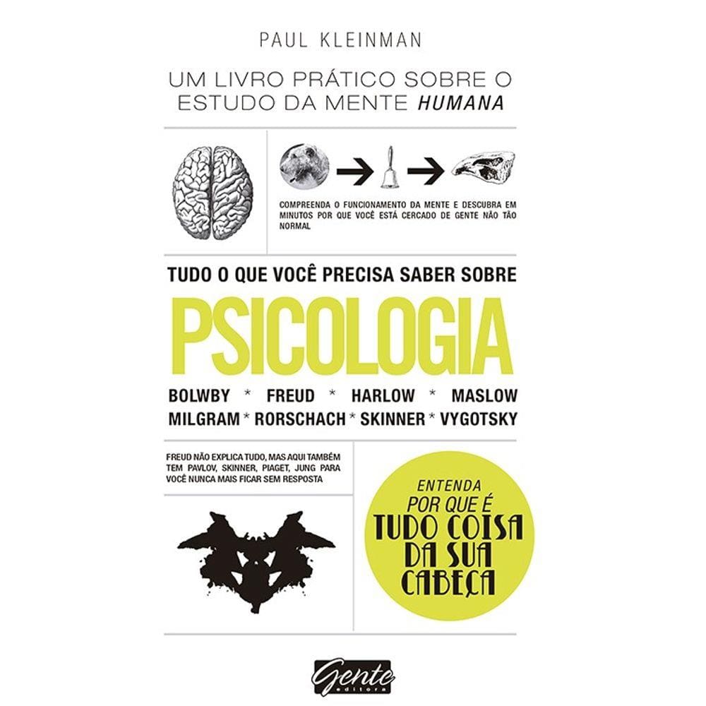 Tudo O Que Voce Precisa Saber Sobre Psicologia - Um Livro Pratico Sobre O E
