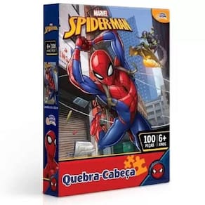 Quebra Cabeça 100 Peças Homem Aranha 8013 - Toyster
