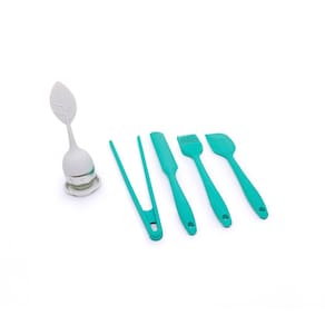 Kit de Utensílios de Cozinha C/ Infusor 5 peças VD - OIKOS