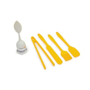 Kit de Utensílios de Cozinha C/ Infusor 5 Peças AM - OIKOS