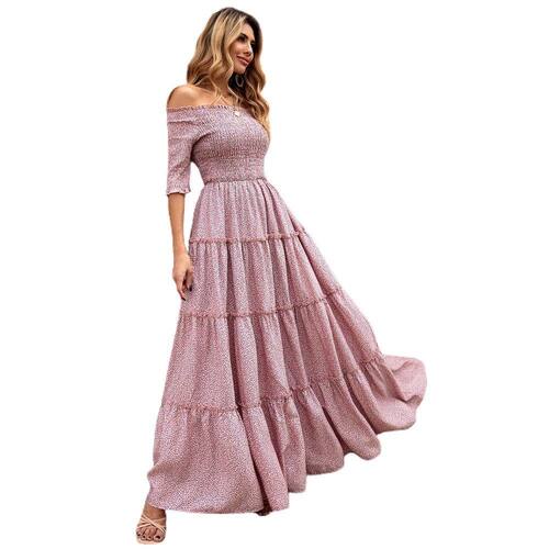 Vestido Longo Busto com Elástico Flores | Casas Bahia Vestido Longo Busto com Elástico Flores | Casas Bahia