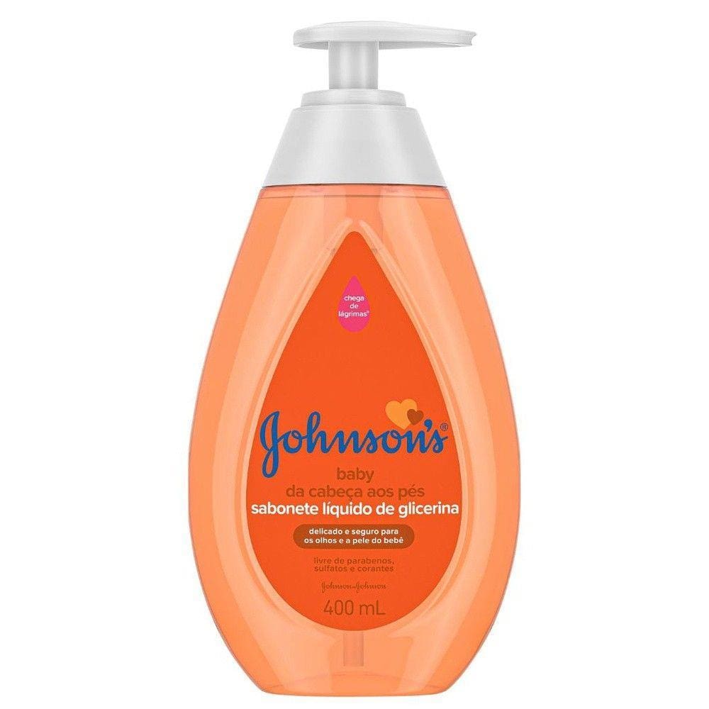 Sabonete Líquido Johnson`s Baby da Cabeça aos Pés 400ml