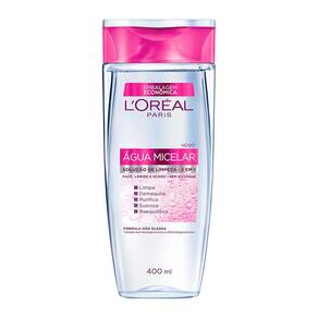Água Micelar L`Oréal Paris Solução de Limpeza 5 em 1 400ml
