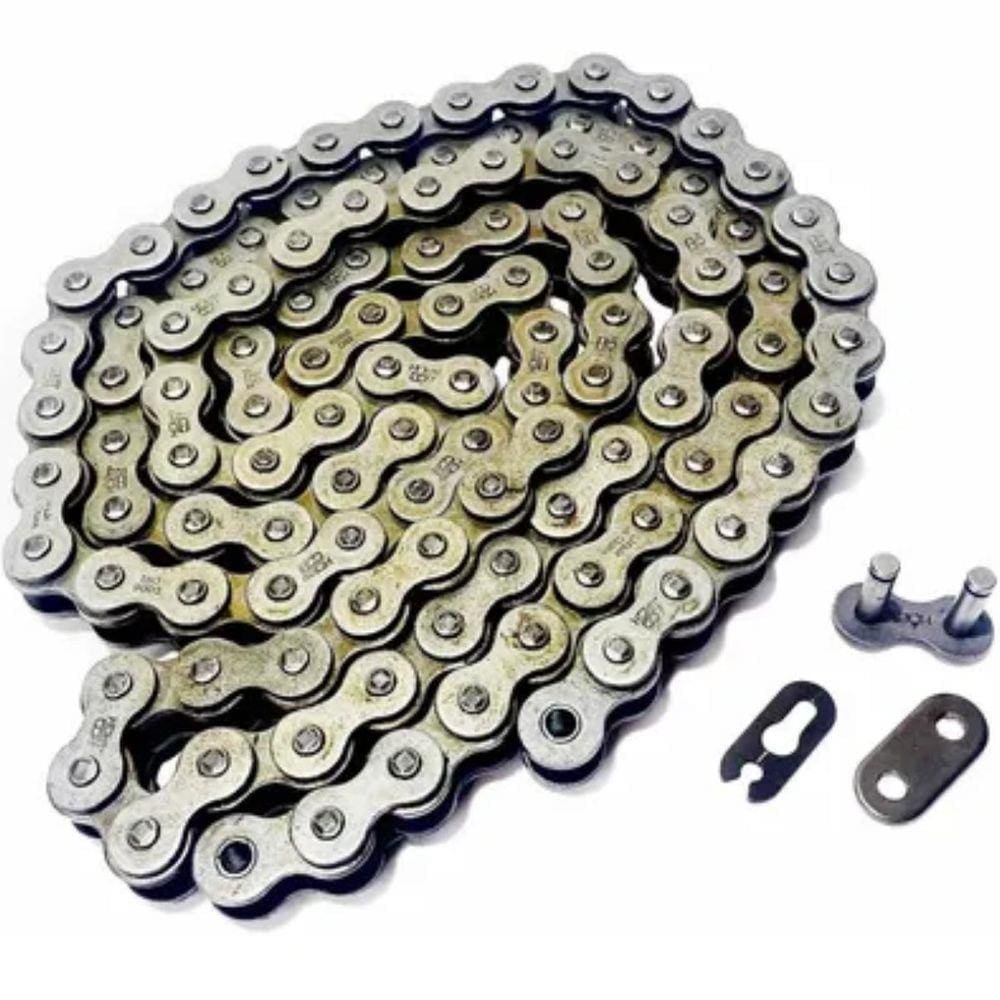 Corrente Transmissão 420X110L Bicicleta Motorizada 50Cc 80Cc