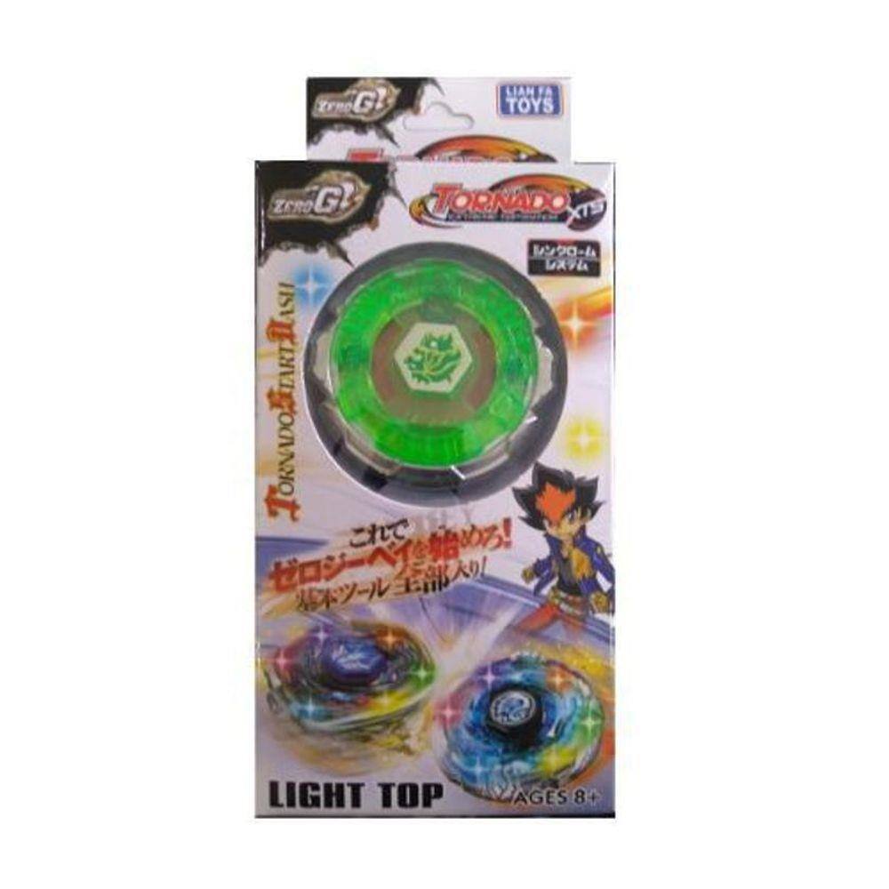 Kit com 4 pioes beyblade fight top metal lancador toy king