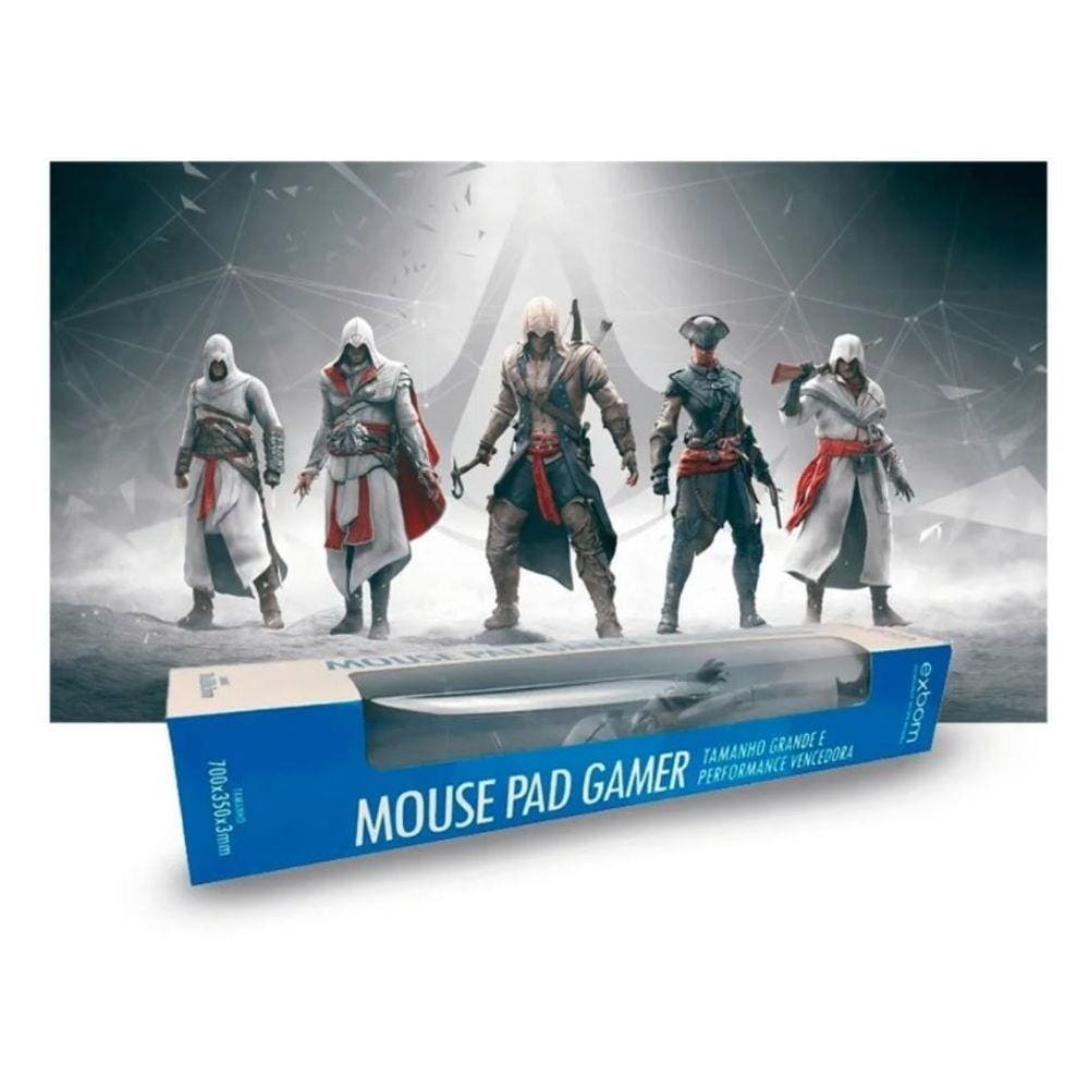 Mouse Pad Gamer 700 X 350 (Dragão De Fogo)