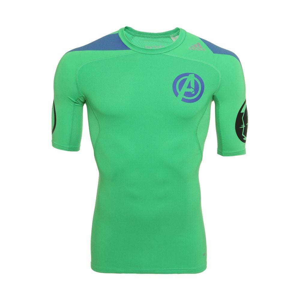 Camisa De Compressão adidas Ed Especial Marvel Vingadores Hulk