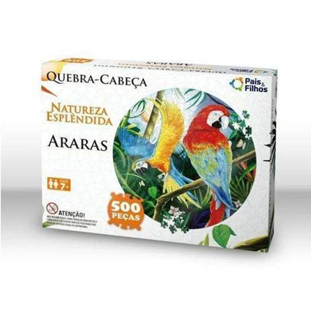 Quebra Cabeça 500 peças Natureza Estranha Fungos Fantásticos