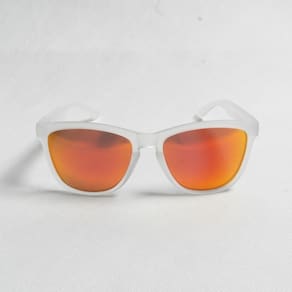 Óculos Yopp Transparente Fosco E Lente Vermelha - Sangue
