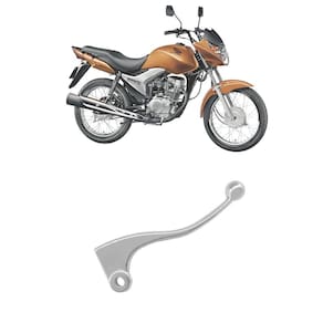 Manete Freio Curto Preto Cometa Honda CG 150 Titan Fan KS