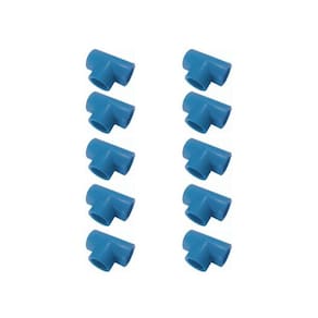 Kit Com 10 Peças - Te Ppr Para Ar Comprimido Topfusion Ø 40mm
