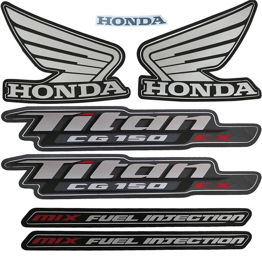 Kit Adesivos Titan 150 2011 ESD EX Preta