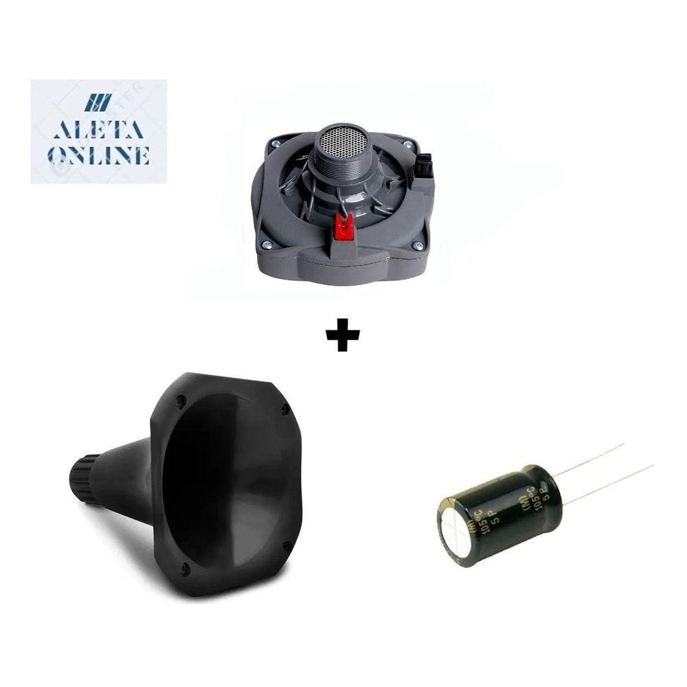 Drive Corneta Unlike Und 500 150w + Corneta Curta +capacitor