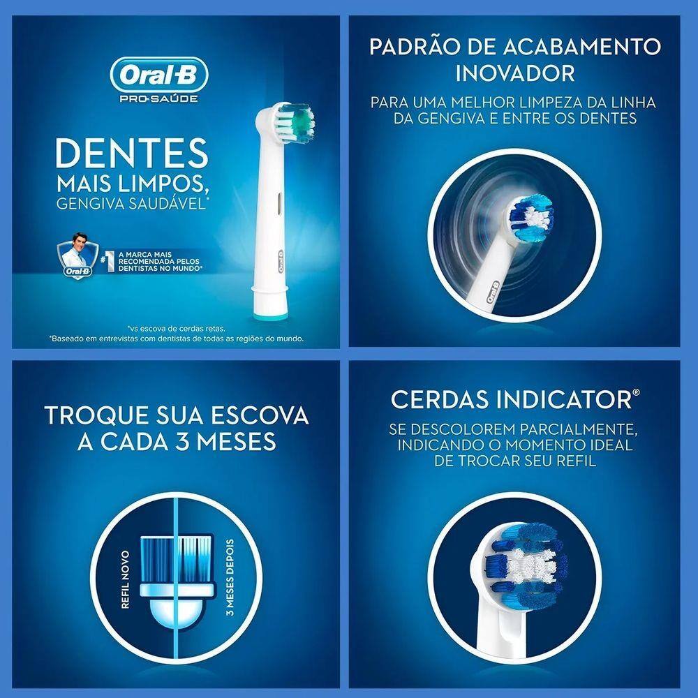 Refil para Escova de Dentes Elétrica Oral-b Precision | Casas Bahia