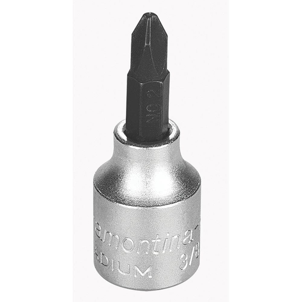 Soquete em Aço Cromo Vanádio Ponta Cruzada NR2 - Encaixe 3/8" Tramontina