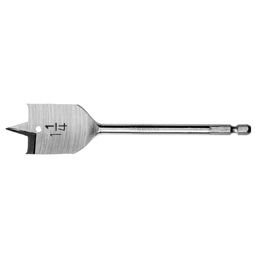 Broca para Madeira com Ponta Chata 1.1/4" 150 mm Tramontina em Aço Especial Tramontina