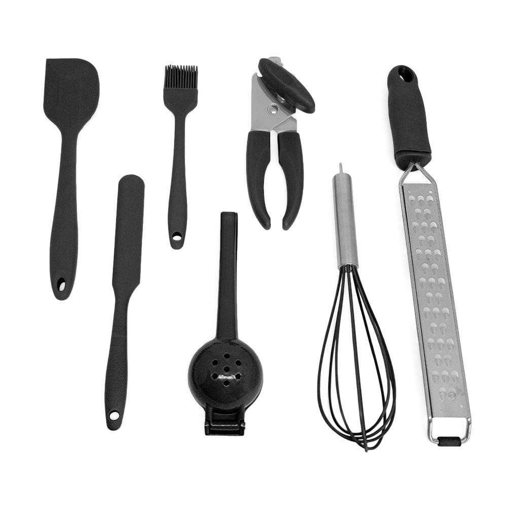 Kit Confeiteiro C/ 7 Peças Preto - OIKOS