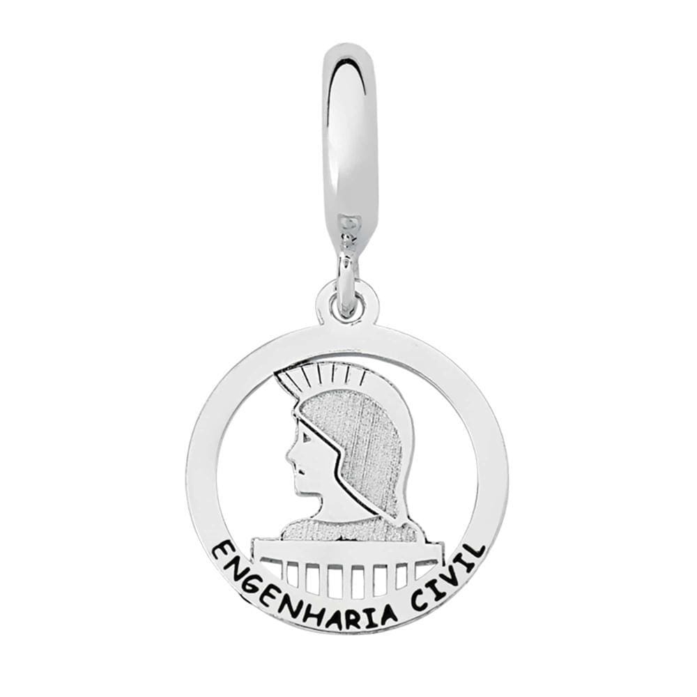 Pingente Prata Link Engenharia Civil