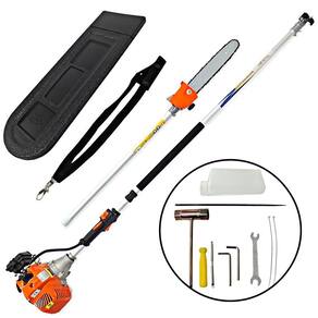 Motopodador De Galhos Profissional VP3300L 2T 33CC 1,3HP Com Extensor Excelente Precisão de Corte em Galhos Altos