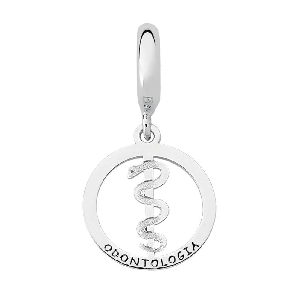 Pingente Prata Link Odontologia