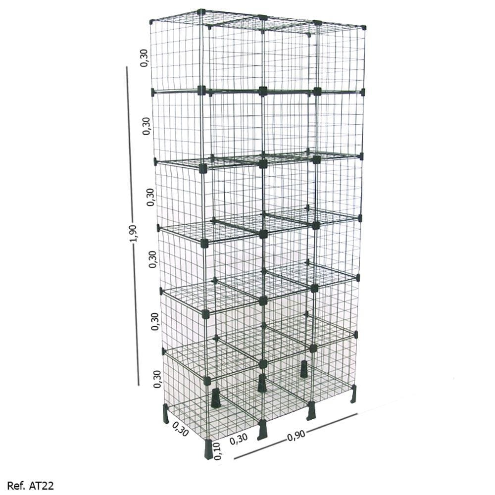 Estante Aramado Modulado 1,90 x 0,90 x 0,30