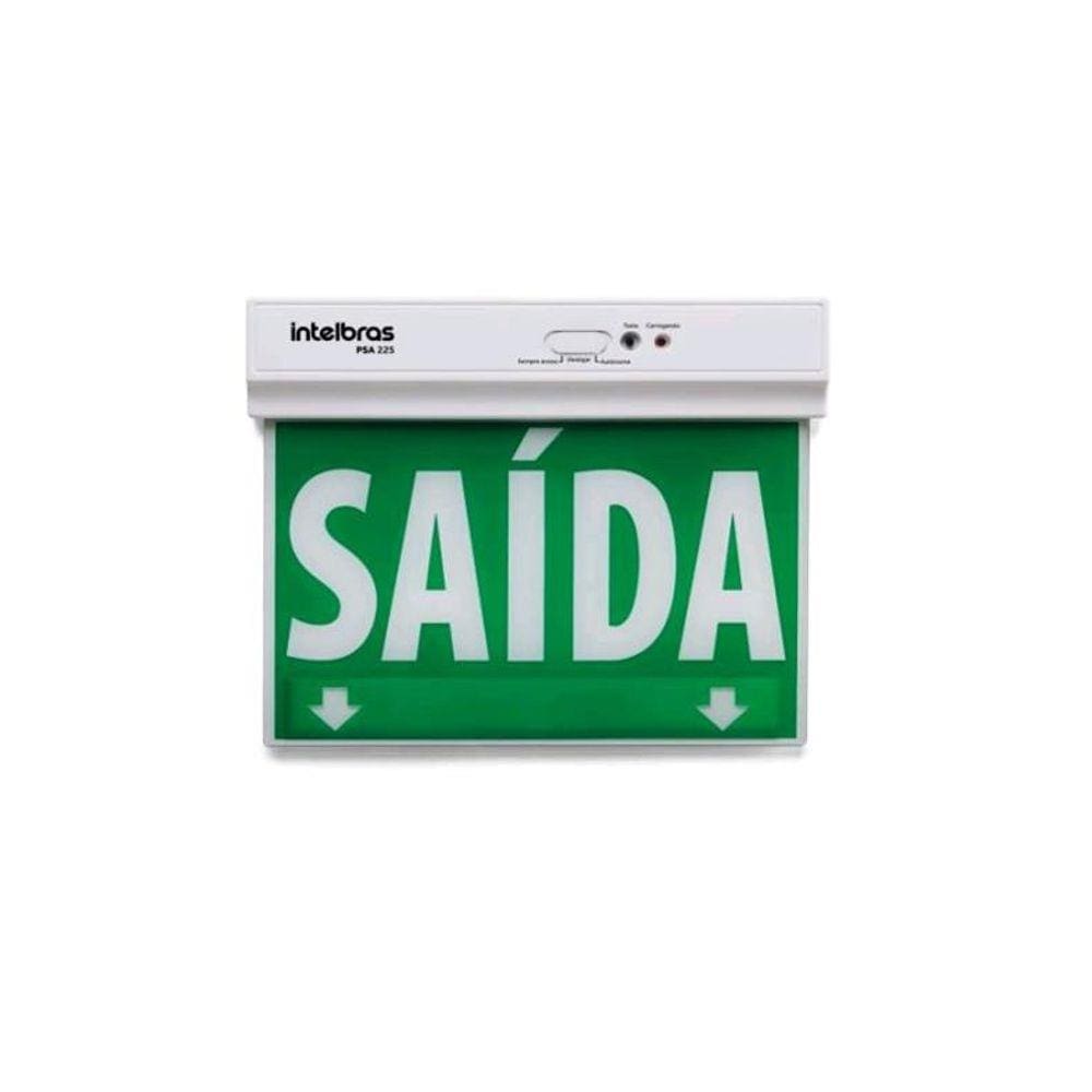 Placa de Sinalização Sempre Acesa Psa 225 Dupla Face