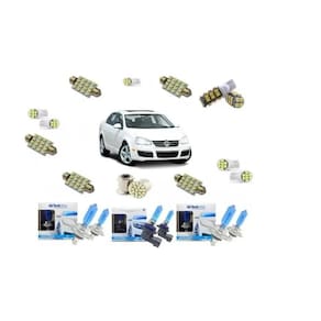 Jetta Kit Lâmpadas 2007 2008 2009 2010 Brancas Farois + Led