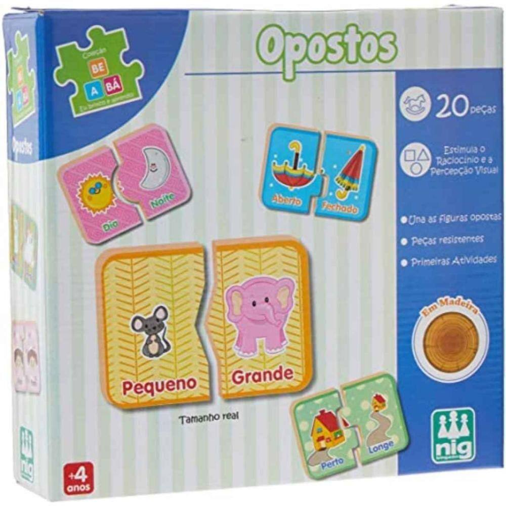 Jogo Brinquedo Educativo Pedagógico +3 Anos 15 Pcs Toyster