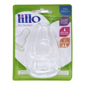 Bico Para Mamadeira Natuform Redondo 2und Lillo