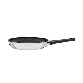 Frigideira Tramontina Grano Baquelite Inox Corpo Triplo e Revestimento Antiaderente 26 cm 2,2 L Tramontina