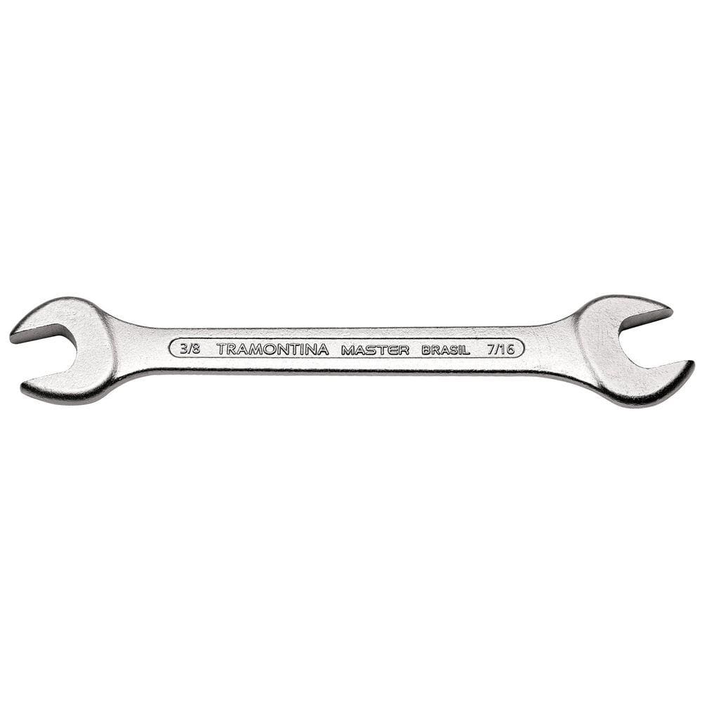 Chave Fixa 3/8x7/16" Tramontina com Corpo em Aço Especial Cromado Tramontina