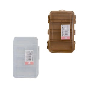 Caixa Organizadora Le Acrílico com 2 Compartimentos 15,9x4,5cm