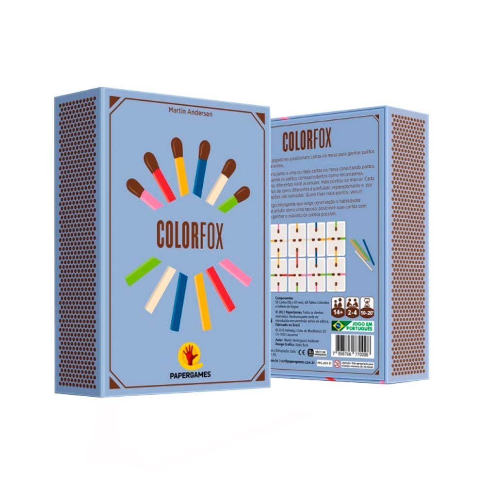 Colorfox Jogo de Cartas PaperGames J051