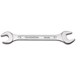 Chave Fixa 18x19 mm Tramontina Basic com Corpo em Aço Especial Cromado Tramontina