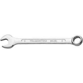Chave Combinada 8 mm Tramontina Basic com Corpo em Aço Especial Cromado Tramontina