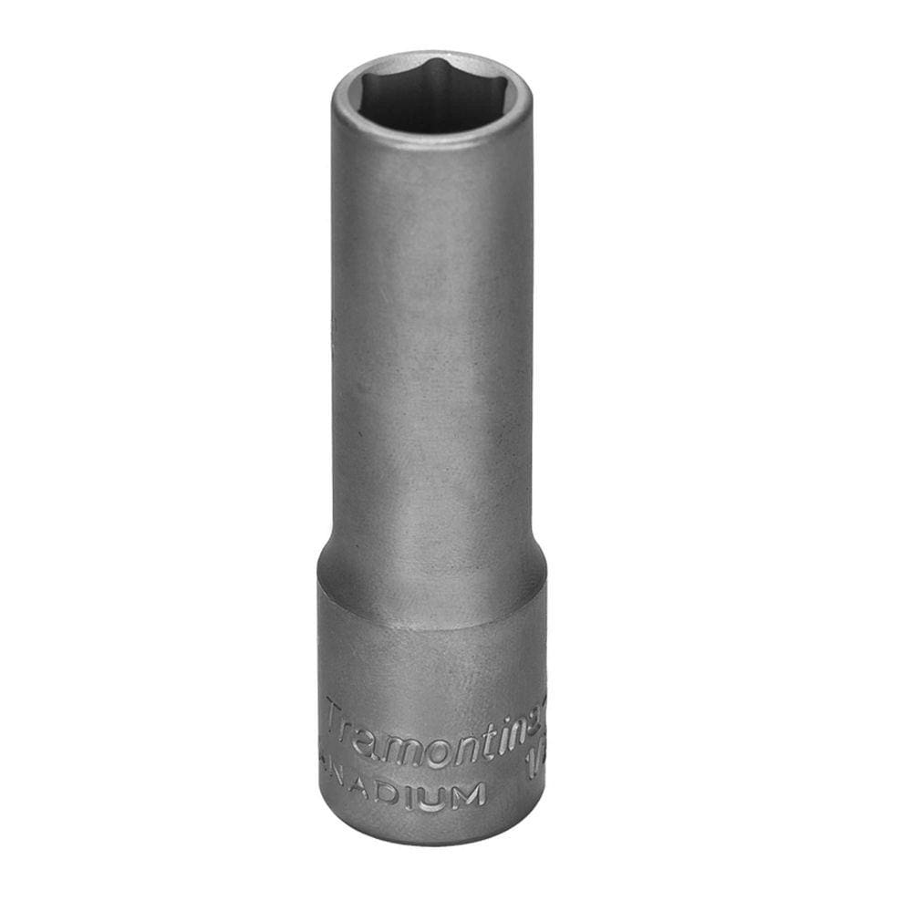Soquete Sextavado Longo em Aço Cromo Vanádio 13 mm - Encaixe 1/2" Tramontina PRO Tramontina