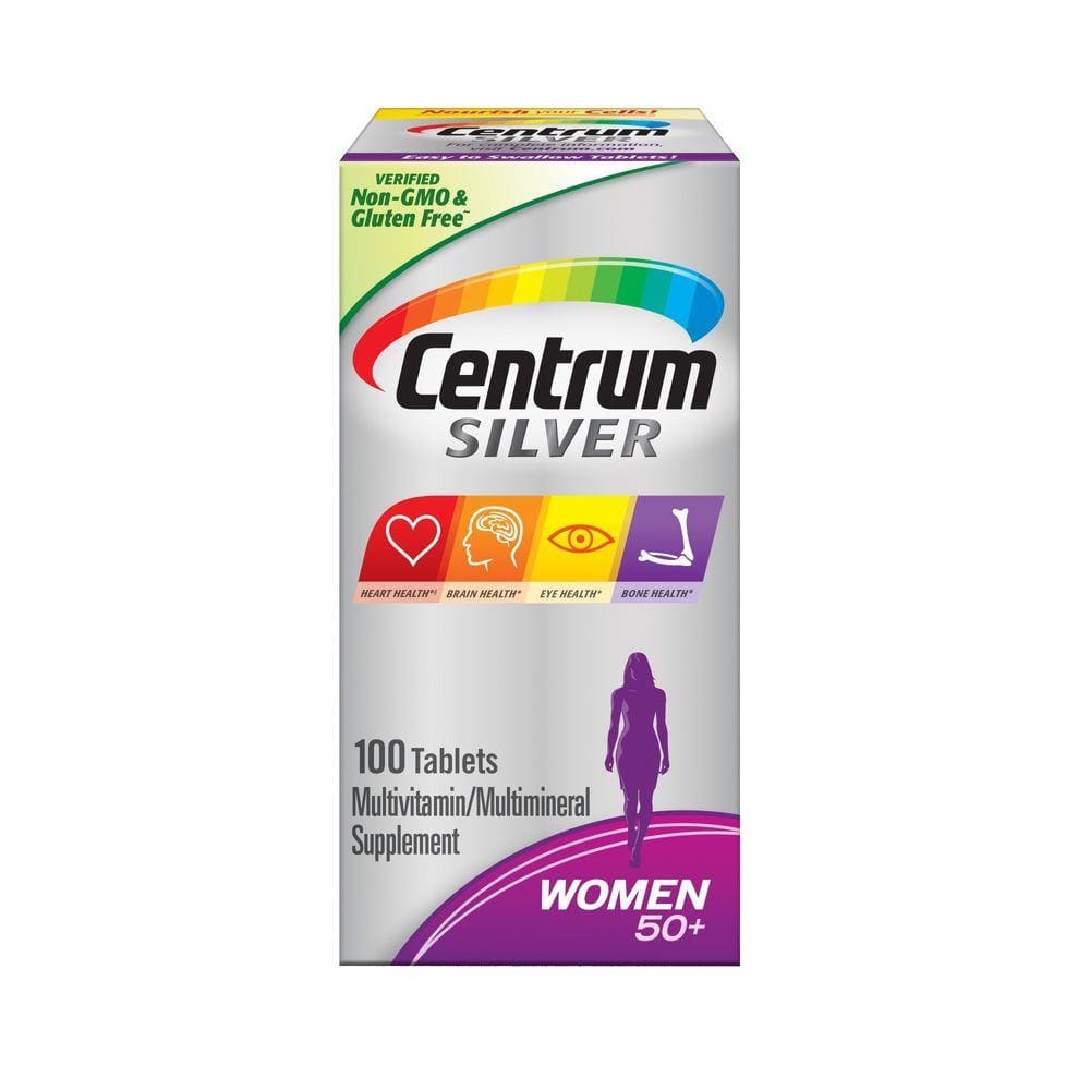 Multivitaminico Centrum Silver Woman 50+ (100 Tabs) - Centrum