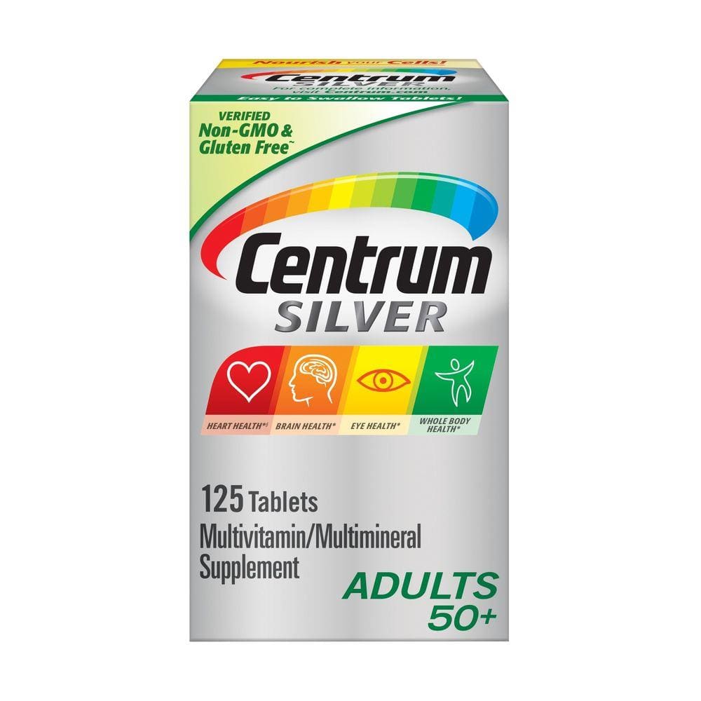 Multivitaminico Centrum Silver 50+ Adulto (125 Tabs) - Centrum