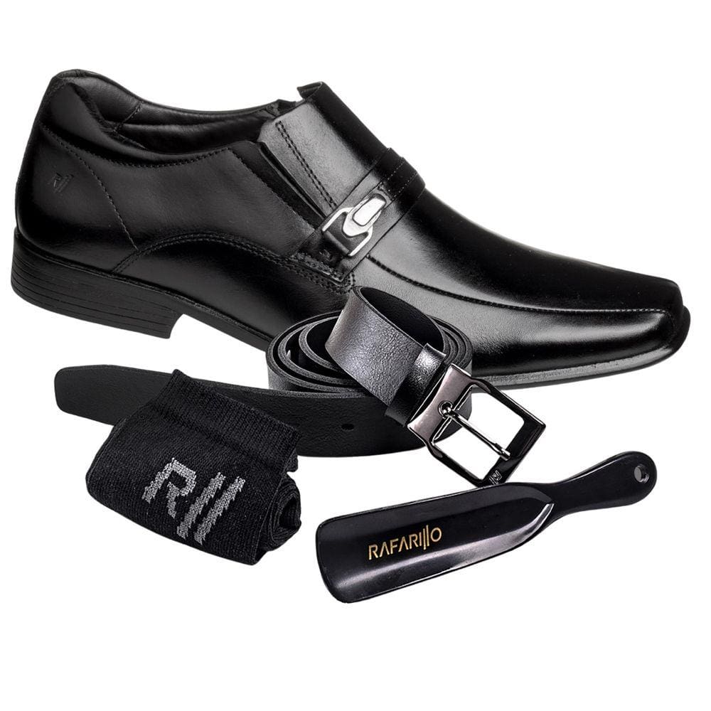 Sapato Social Masculino Couro Com Cinto Rafarillo 45023