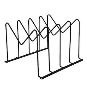Organizador Para Formas e Travessas Preto Fosco
