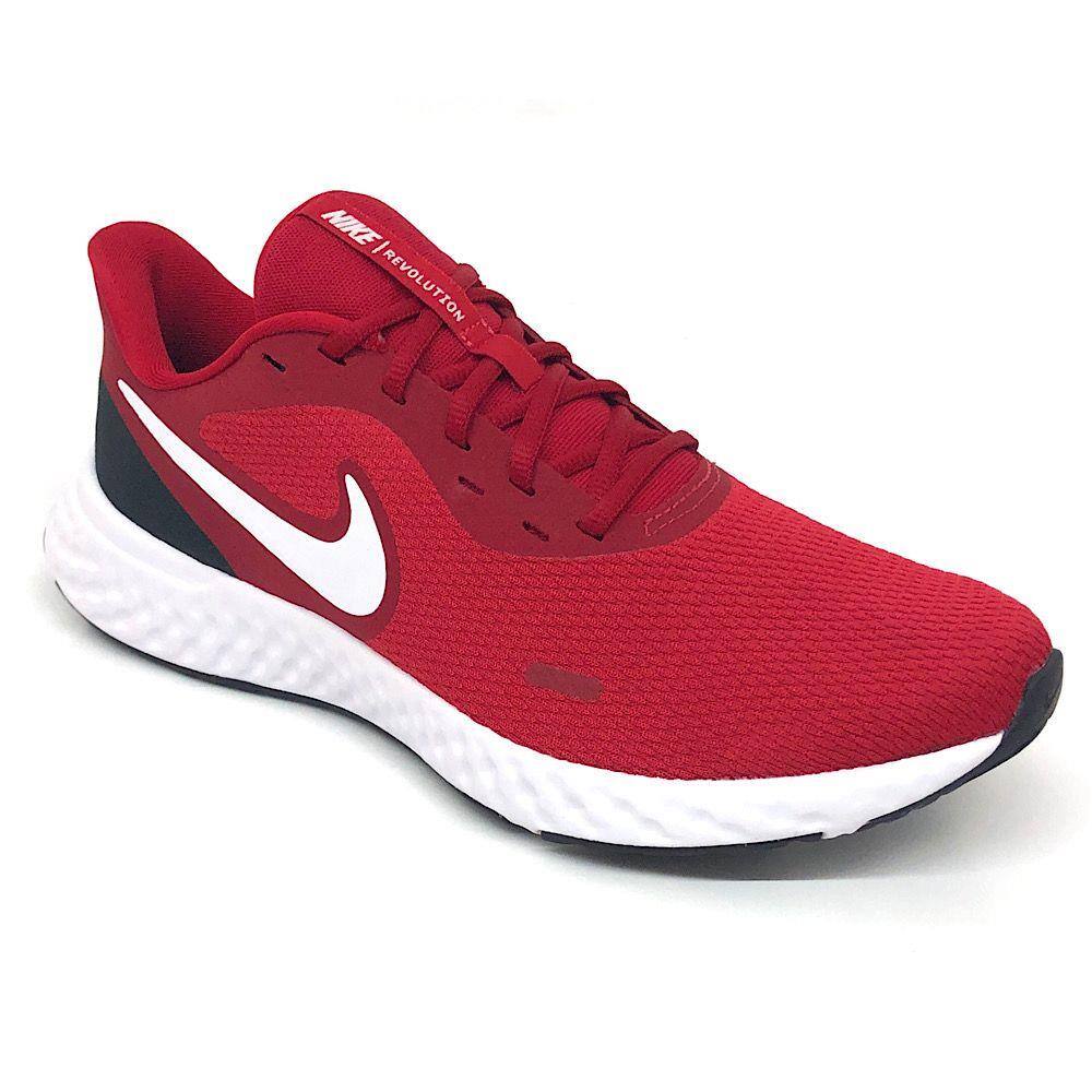 tenis nike masculino vermelho e preto