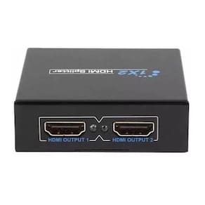 Splitter Hdmi Divisor Hdcp 1 Entrada 2 Saídas Full Hd 1X2 3D