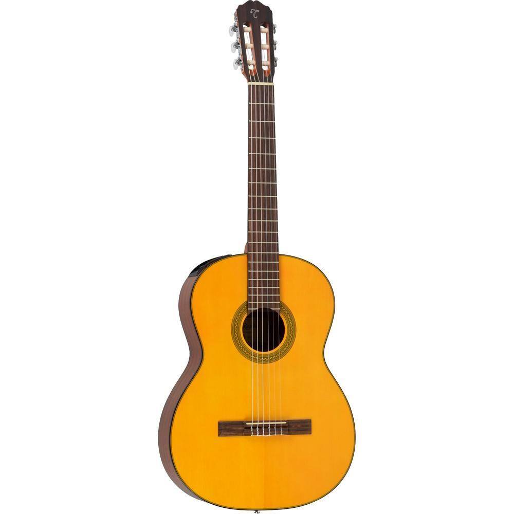 Violão Elétrico Takamine GC1E Nylon Natural Brilhante