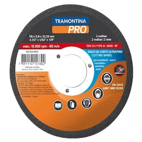 Disco de Corte Ultrafino para Aço Inox 4.1/2" Tramontina PRO Tramontina